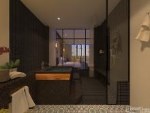 Khmer Interior Bathroom Primium Singal Bed Hotel-EP13 in Cambodia